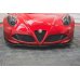 Накладка сплиттер на передний бампер на Alfa Romeo 4C